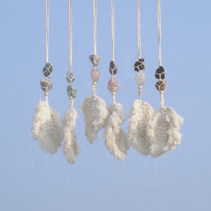 Healing Gemstone Boho Hanging Ornaments